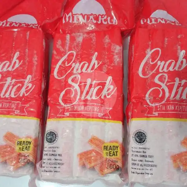Crabstick Minaku 500gr (Stok Tinggal 1) | Happy Frozen Food and Cafe, Sukun