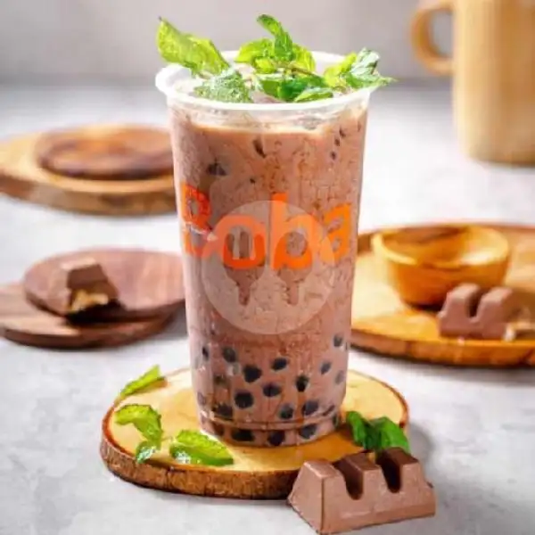 Premium Choco Mint Boba Milk | The Bobatime, Cilacap