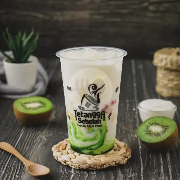 Kiwi Yoghurt Jelly (M) | Kopi Tetangga Sebelah Apt. Teluk Intan, Bandengan Raya
