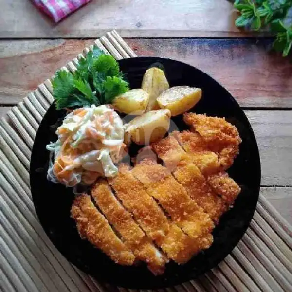 Chicken Katsu + Kentang | Dapoer Kaylea
