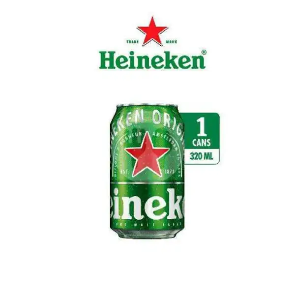 Heineken Can 320ml | Buka Botol Green Lake