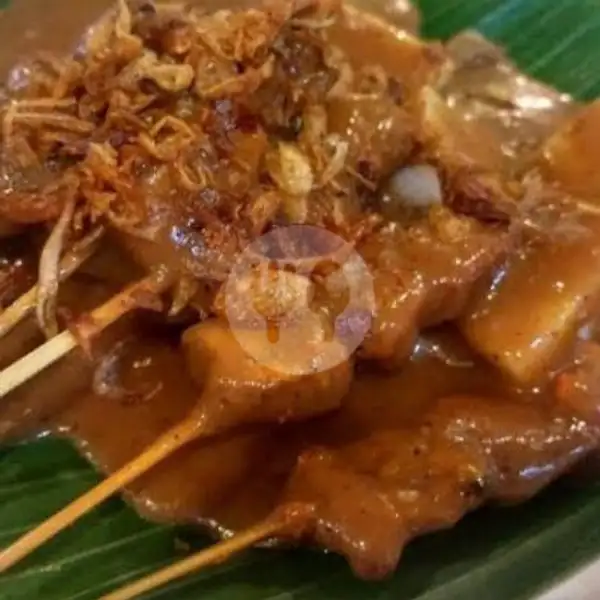 Sate Dagingg Kuah Kacang | Sate Padang Kuah Kacang & Kuah Kuning Ahmad Moctar Bukittinggi