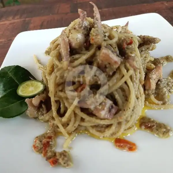 Spaghetti Serapah Cumi | Paon Yan Unyil, Denpasar
