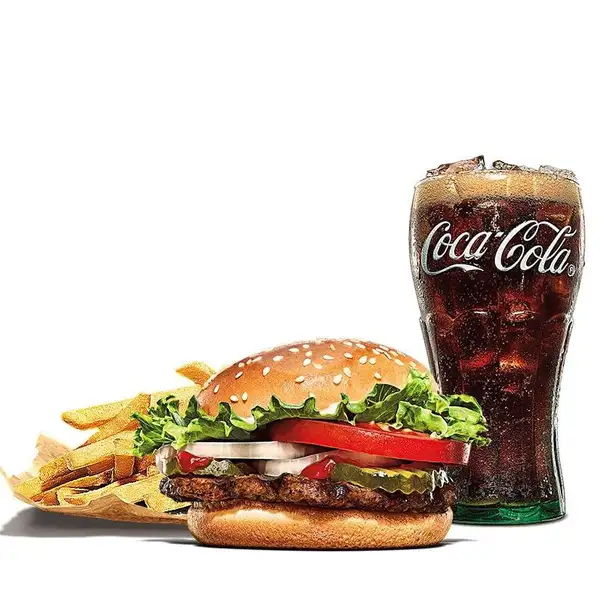 Paket Whopper Jr Medium | Burger King, Batam Center