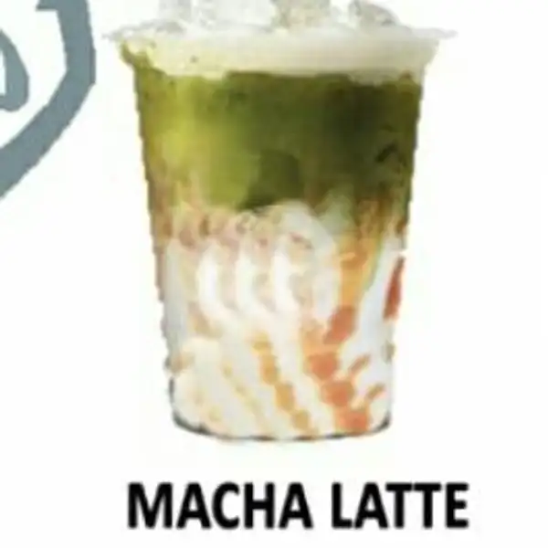 Macha Latte Cup Besar | Kopi Semangat, Ks Tubun
