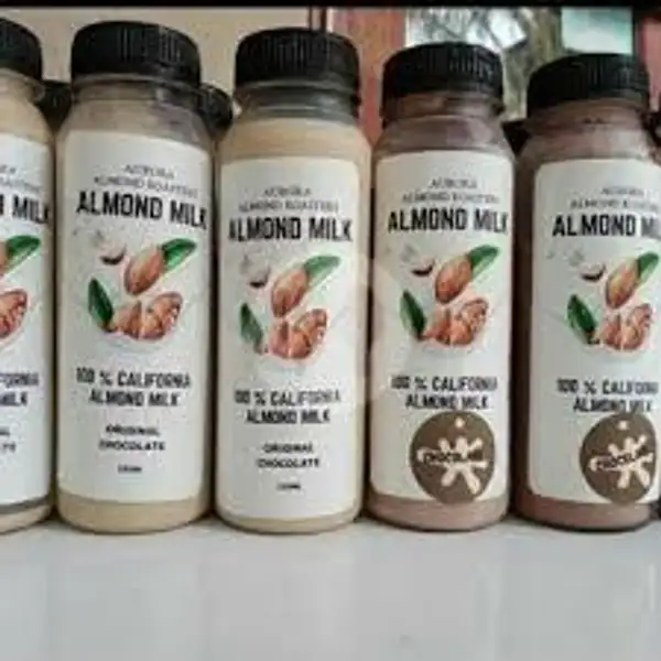 Almond milk | ayam geprek dekarich