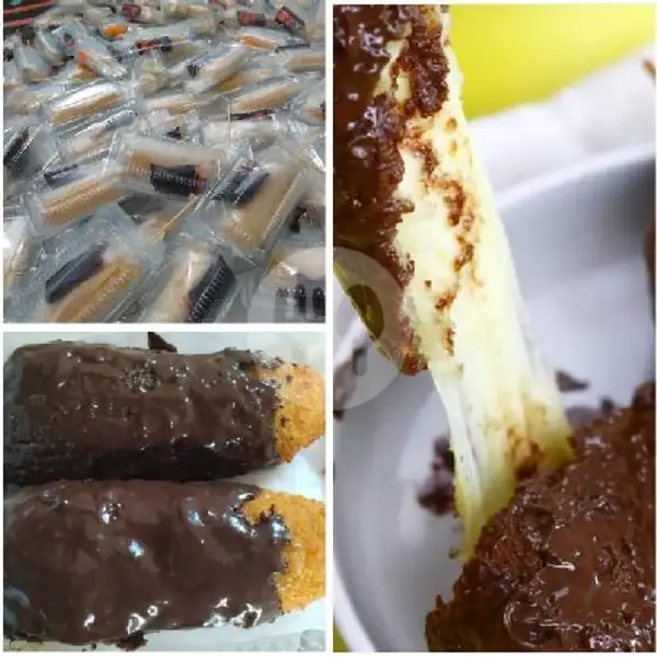 Mozarela Jumbo Coklat Lumer | Kue Balok Brownies, Sawangan