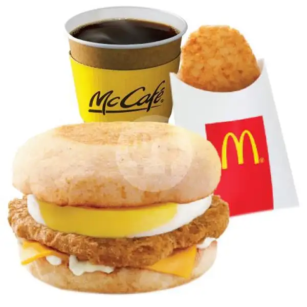 Paket Hemat Chicken McMuffin with Egg | McDonald’s, Dr Setiabudhi