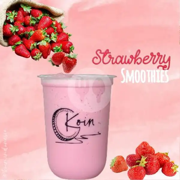 Strawberry Smoothies | Rice Bowl Koin Tlogosari