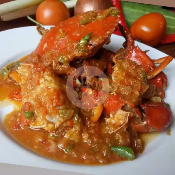 Kepiting Saos Padang | Warung D'Meja, Sanur