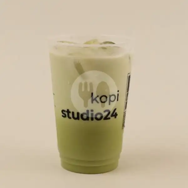 Medium Es Green Tea | Kopi Studio 24, Soekarno Hatta