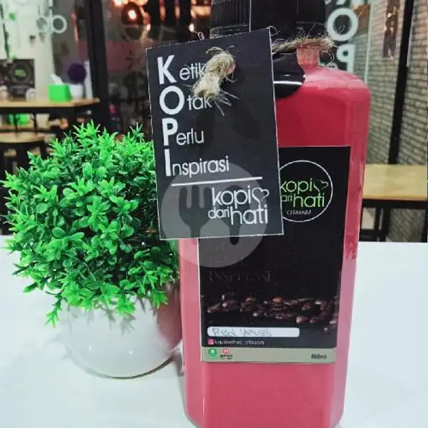 Super Red Velvet 1/2 Liter | Kopi Dari Hati Citayam, Jl. Raya Cipayung Lio Hek