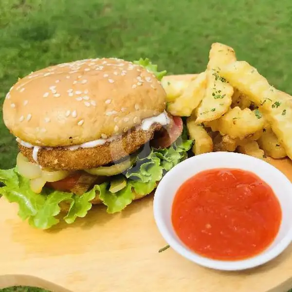 Chicken Burger Cheese | SalsCooks, Sirsidah