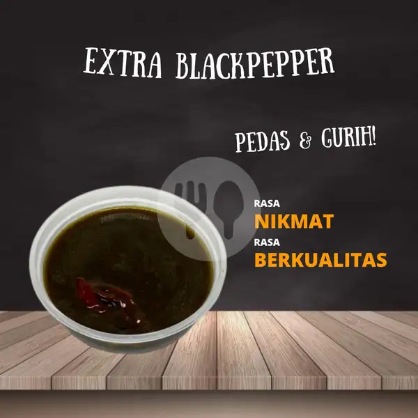 Saos Blackpepper | Ricebowl Ayam Mag Kitchen, Padangsambian