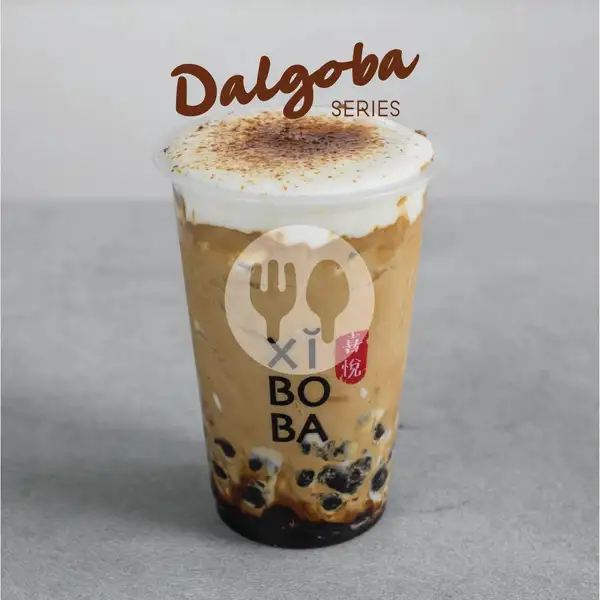 Brown Sugar Dalgona Boba | XIBOBA, Cilacap