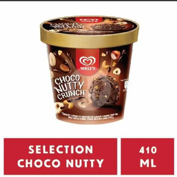 Choco Nutty Crunch Walls 410ml | Kireii Ice Cream, Setia Kawan
