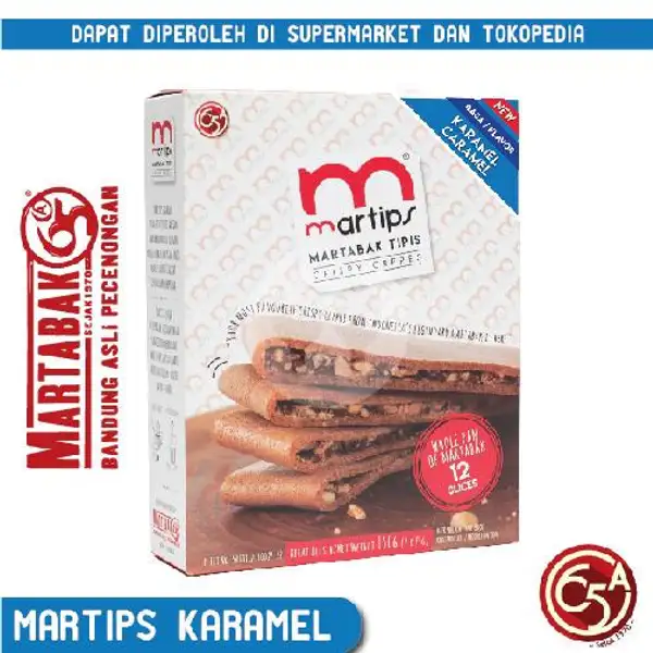 Martips Karamel | Martabak Pecenongan 65A