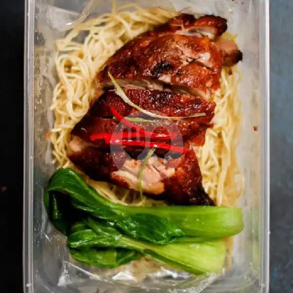 Dry Noodle Roasted Chicken | Halo Cafe (by Tiny Dumpling), Terusan Sutami