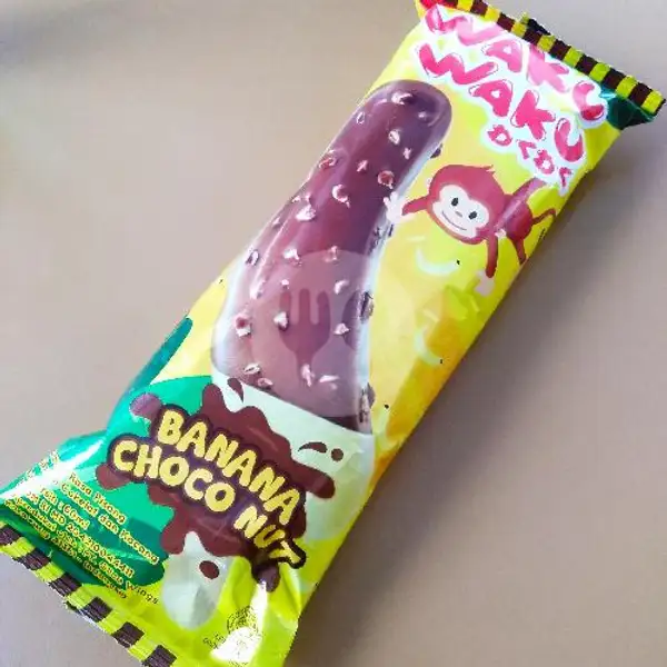 Waku Choco Banana | Ice Cream AICE & Glico Wings, H Hasan