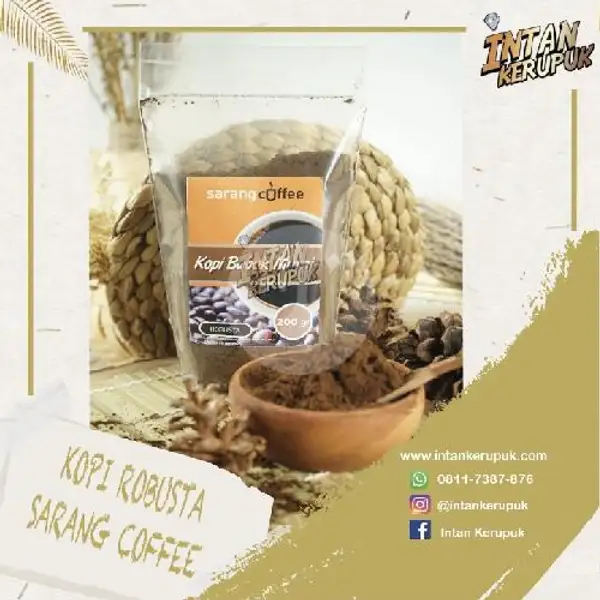 Kopi Robusta Sarang Coffee (200 Gr) | Intan Kerupuk, Lingkaran 1 Dempo