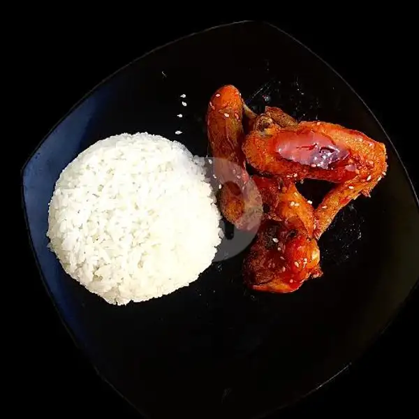 Hot Wings + Nasi | Rica-rica D'setan