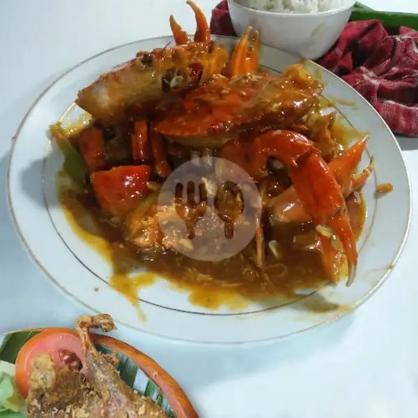 Kepiting Jumbo Saos Padang | G Joss Seafood, Depok