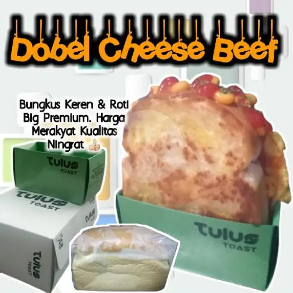 Doubel Cheese Beef | Tresno Tulus & Tulus Toast , Pasarkliwon