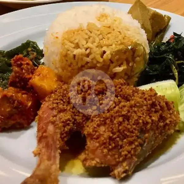 Nasi + Ayam Goreng | RM PADANG BUNGO LADO