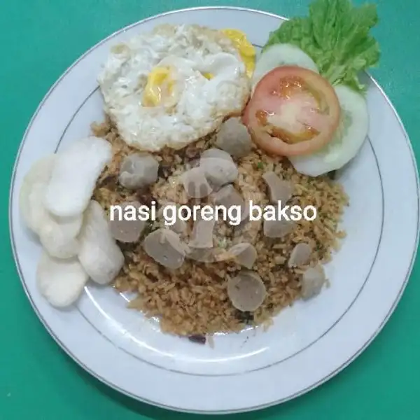 Nasi Goreng Bakso + Telur | Nasi Goreng dan Mie Tektek Dendeng Badaruak, Jalan Lobak
