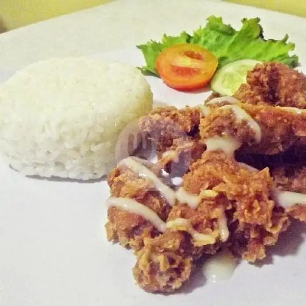 Nasi Chicken Karaage Plus Sambal | Telur Geprek Sarweng Bandung, Tubagus Ismail Dalam