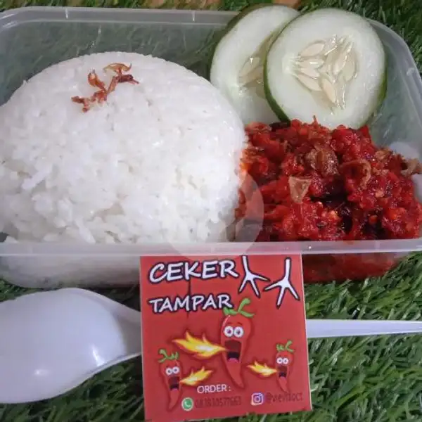 Ricebowl Paru Cabe Tampar | Ceker Tampar, Ploso Timur