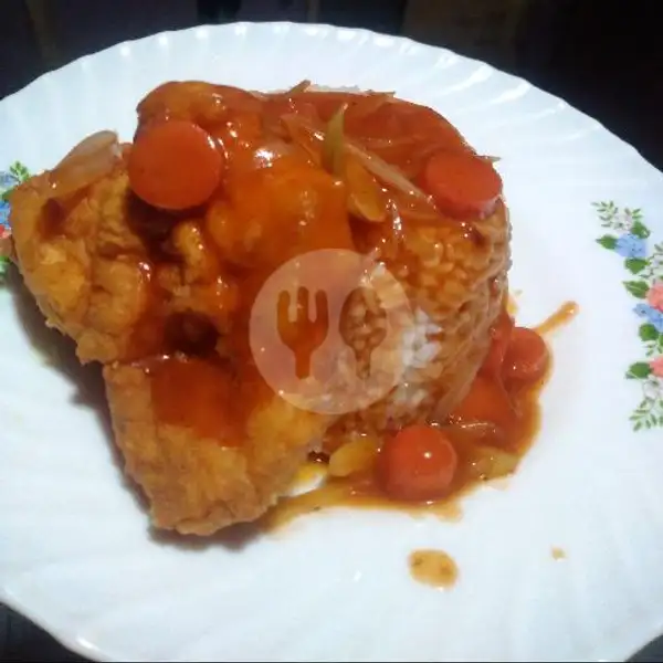 Ayam Crispy Bbq Sauce | Marwah Kitchen, Indrapura