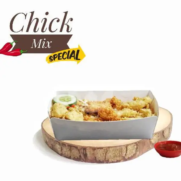 Nasi Chick Mix Special | Ayam Geprek Yuk!, Jojoran