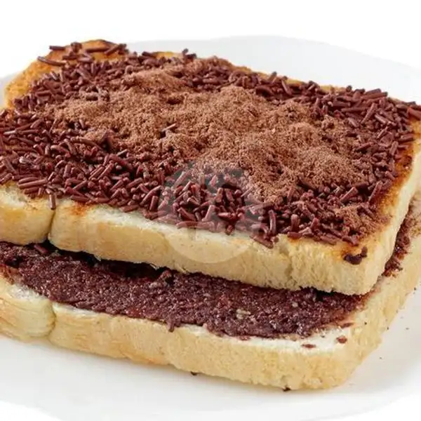 Roti Kacang Cokelat + Susu | Roti Bakar Japar 48, Pinang Ranti