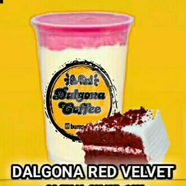 Dalgona Red Velvet | Burger Borju Citayam