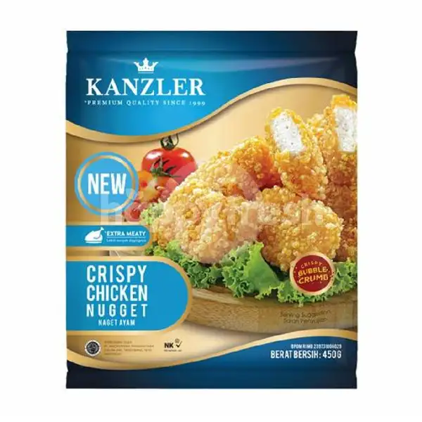 Kanzler Nugget - Crispy Chicken Nugget 450 Gram | Kireii Ice Cream, Setia Kawan