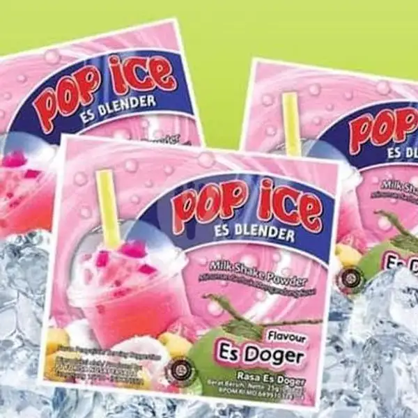 Pop Ice Es Doger | Seblak & Lumpiah Basah Abud