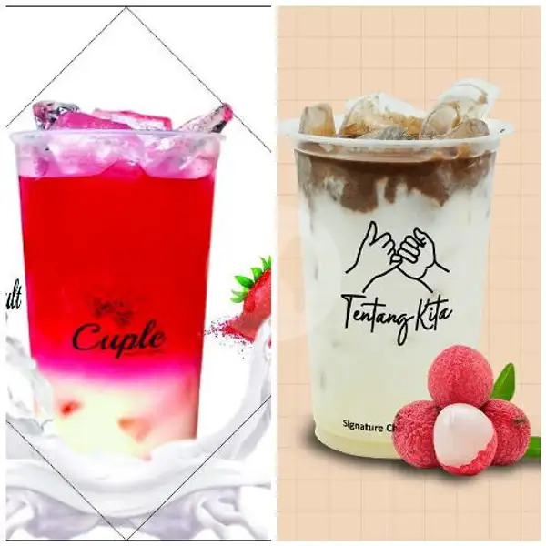 MERDEKA Passion Strawberry Yakult FT Leci Choco Milk | Tentang Kita Cokelat, Talun