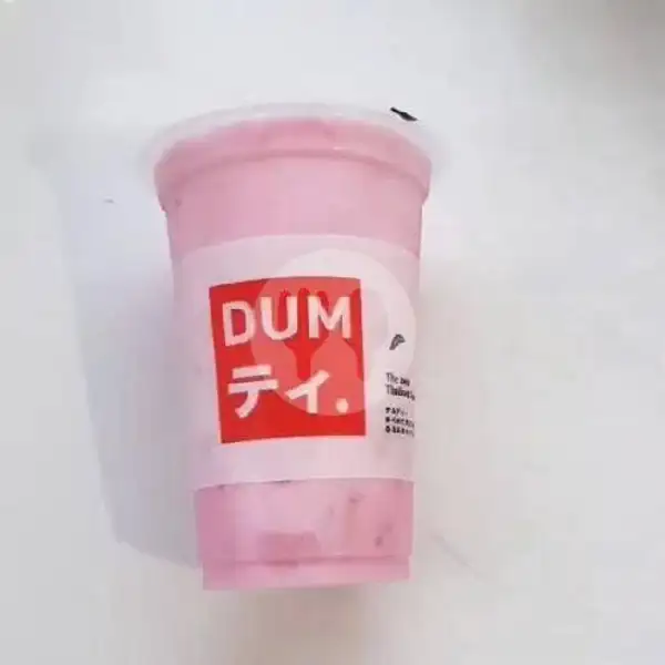 Strawberry Ice Milk | Dum Thai Tea Wirobrajan