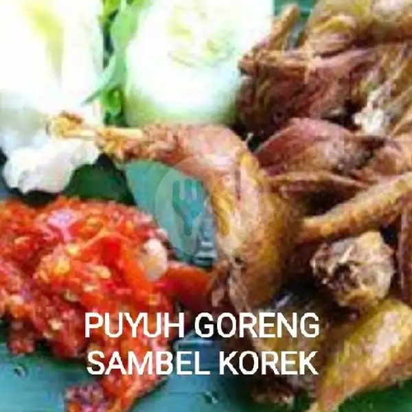 Puyuh Goreng Sambel Korek + Tahu/tempe + Nasi Putih + Es Teh | BAKSO MERCON 99, Depan Kolam Renang