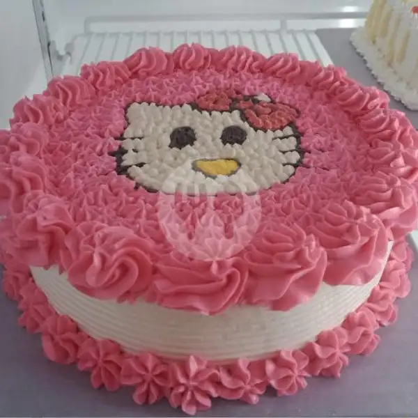Kue Karakter Hello Kitty | Brownies Lumer Yanti, Pulau Singkep