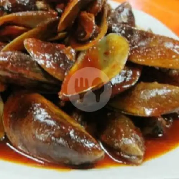 Kerang Ijo Saos Tirem, | Seafood Aca 48, Daan Mogot