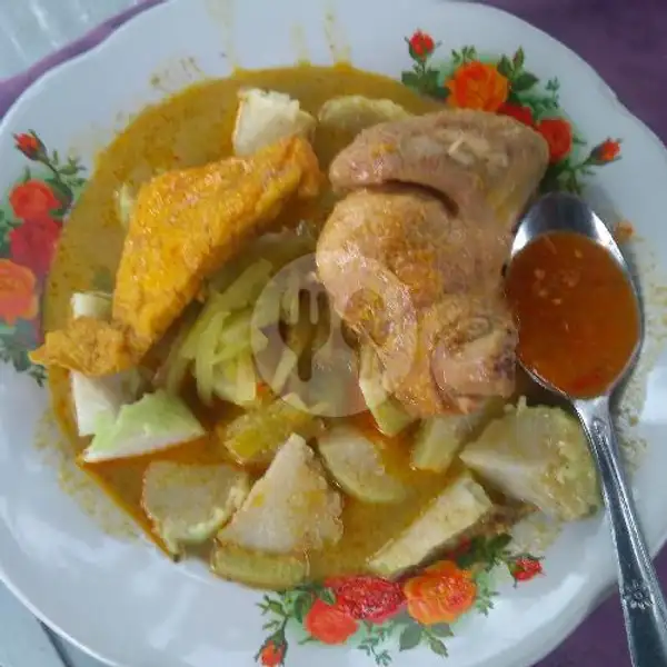 Lontong Sayur Ayam + Tahu | Lontong Sayur Megono, Rawalumbu