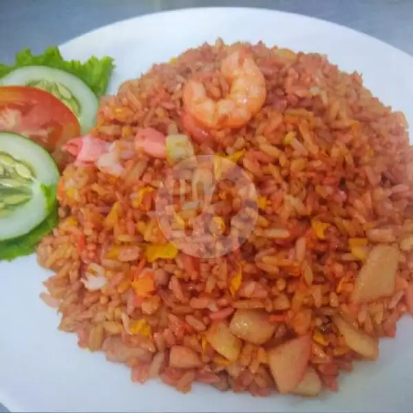 Nasi Goreng Merah | Restaurant Crystal Cher, Pasar Ikan