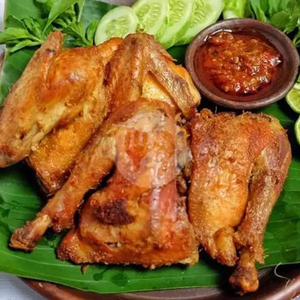 Ayam Kampung | Lalapan Depot Bu Win Spesial Belut Crispy,Cengger Ayam