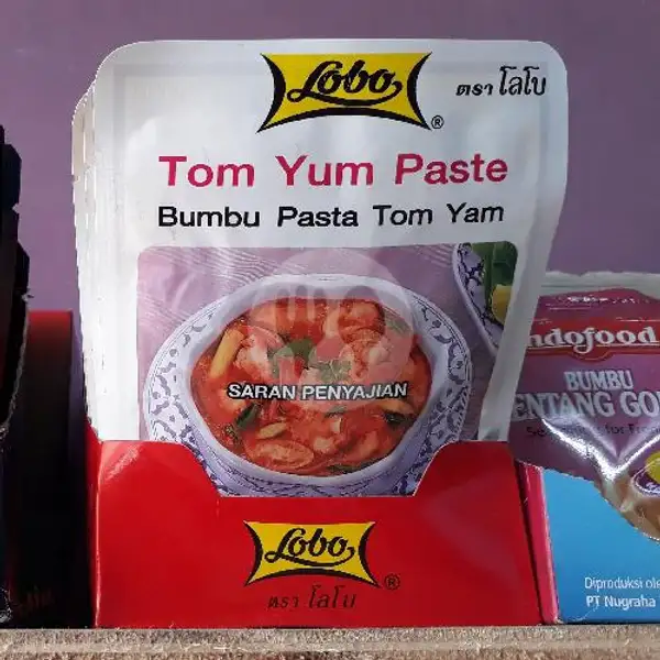 Lobo Tom Yum pasta 30 Gr | Berkah Frozen Food, Pasir Impun