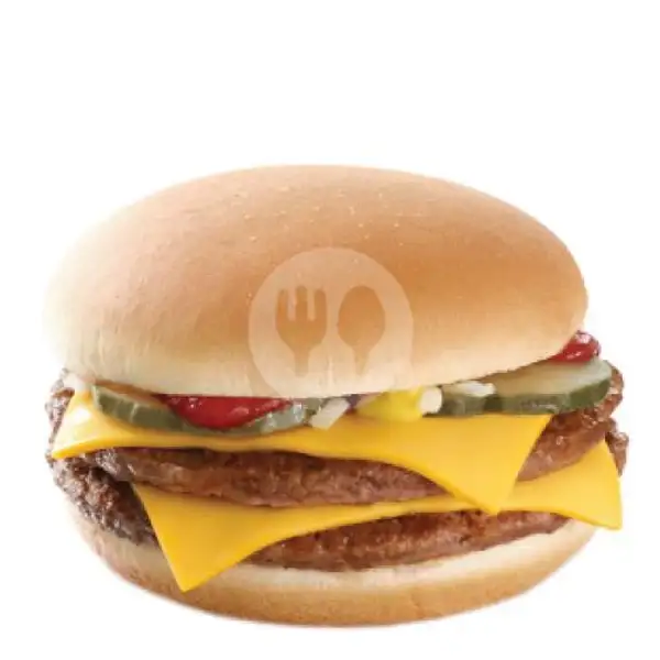 Double Cheese Burger | McDonald's, Muara Karang