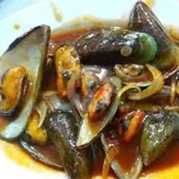 kerang ijo saos tiram | Bandar 888 Sea food Nasi Uduk