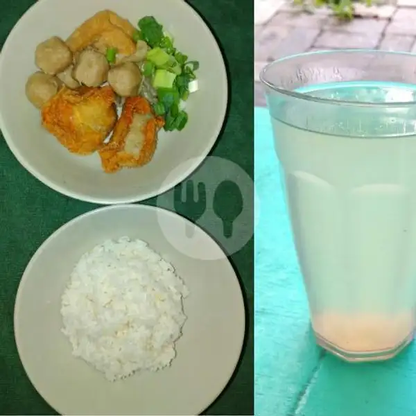 Bakwan Nasi + Jeruk Nipis | Bakwan Kawi Bu Jarwani, Food Court UGM Baru