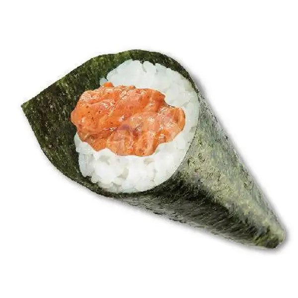 Spicy Salmon Handroll | Genki Sushi, Grand Batam Mall